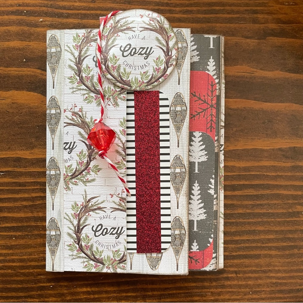 Cozy Christmas Themed Journal Folio